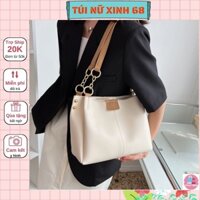 Túi kẹp nách túi đeo vai nữ 3 ngăn da mềm 2 ly xích cao cấp Tuinuxinh68 656