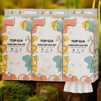 TÚI KHĂN GIẤY RÚT TOPGIA CAO CẤP ĐA SẮC, 1280 TỜ TÚI LỚN