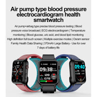 Túi khí ngủ nhịp tim Tk63 ECG + Đồng hồ thông minh lành mạnh đa chức năng PPG