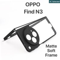 túi khí tích hợp ốp lưng OPPO Find N3 Bảng điều khiển phía sau trong suốt Chống sốc Bảo vệ Màn hình Máy ảnh Khung TPU mềm case matte OPPO Find N3 casing 5g findn3