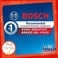 Túi khử mùi máy rửa chén bát Finish hương chanh dành cho máy rửa chén bát gia đình Châu Âu - Bosch - Electrolux
