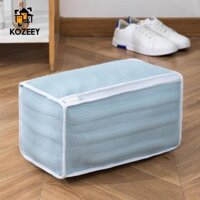 Túi KOZEEY có dây kéo Túi làm sạch giày cho giày thể thao Giày tập thể dục Áo ngực