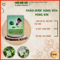 Túi lá vệ sinh phụ nữ thảo mộc tự nhiên - Xông vùng kín sau sinh bằng 8 loại thảo dược tự nhiên giúp se khít làm hồng