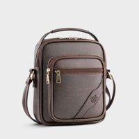 Túi Lata (Thời trang nam phối ngăn tiện dụng - Túi đeo chéo da TN32)