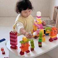 Túi Lego 100 chi tiết My Little Tiger Hàn Quốc cho bé trai bé gái