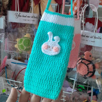 Túi Len Đựng Điện Thoại, Máy Tính Tay Handmade Yukishop Yk32