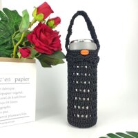 Túi len handmade,túi đựng bình nước,bình giữ nhiệt size 500ml