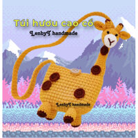 Túi len hươu cao cổ handmade cho bé 🦒