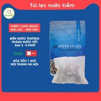 Túi lọc nước kiềm pH-WATER-OF-LIFE, đá khoáng tạo nước ion kiềm, lõi lọc chai nước kiềm