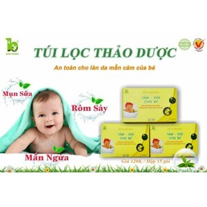 Túi lọc thảo dược tắm bé Bảo Nhiên