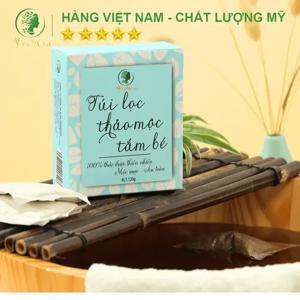 Túi lọc thảo mộc tắm bé WonMom 120g (10 túi lọc)