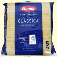 TÚI LỚN 5 Kg / SỐ 5 + MÌ SỢI HÌNH ỐNG CÁC CỠ Ý BARILLA No 5 Spaghetti Pasta