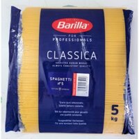 [TÚI LỚN 5Kg] MÌ Ý SỐ 5 (HORECA) [Italia] BARILLA No 5 Spaghetti Chef Pasta