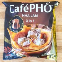 TÚI LỚN NHÀ LÀM [CAFÉ PHỐ 840g / 30 gói] CÀ PHÊ SỮA (thơm – ngon - sánh) [VN] MACCOFFEE 3 in 1 Coffee