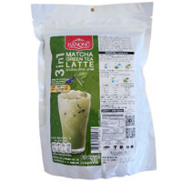 TÚI LỚN XANH LÁ 500g -- TRÀ SỮA XANH MATCHA SX THÁI LAN / RANONG TEA 3 in 1 Instant Matcha Green Tea Latte (HALAL)