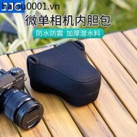 Túi lót máy ảnh Jjc Thích hợp cho Sony A7C ZV-E128-60 Fuji XT50 XA7 X-T30II Olympus EM5 EM10II Canon M50 M5 M50II Vỏ bảo vệ Camera