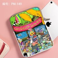 Túi lót máy tính bảng Spongebob SquarePants Apple iPad37cm 40cm 10.1 Inch Lenovo Shin-Chan pro139.1