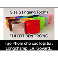 TÚI LÓT TRONG ( SIZE S )TẠO PHOM ĐẸP CHO CÁC LOẠI TÚI XÁCH LongChamp, Goyard..( Size S)