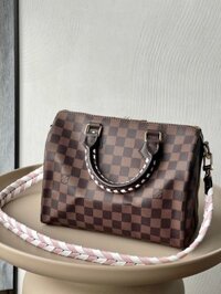 Túi Louis Vuitton LV Speedy Hoạ Tiết  Damier Ebene Rep 11 Cao Cấp 25x22x15cm
