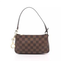 Túi Louis Vuitton Navona Damier ebene Handbag PVC leather Brown With optional key ring 1F152AC4068096GS