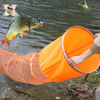 Túi lưới bắt cá LOCO FISH vòng đai bằng thép không gỉ màu sắc bảo vệ chống nóng cho cá