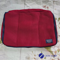 Túi Lưới Đựng Đồ Du Lịch Travel Zone Size L KT 30*40cm 2 Ngăn Màu Đỏ Mận
