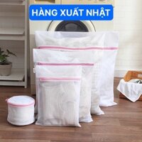 Túi Lưới Giặt Cao Cấp Xuất Nhật Dày Dặn Bảo Vệ Quần Áo Trong Máy Giặt Đủ Size - 60x60cm