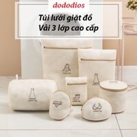 Túi Lưới Giặt Đựng Quần Áo, Đồ Lót Trong Máy Giặt - Combo 6 - Tg1 - Chính Hãng Dododios