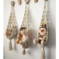 Túi lưới treo trang trí decor phòng xinh xắn