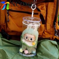 Túi lưu trữ búp bê NUOMI Labubububu, Túi trưng bày Labububububu chống bụi hình trụ, Túi ngủ búp bê PVC có móc khóa Mô-đun không gian Túi lưu trữ Labubububu Đồ chơi trẻ em gái