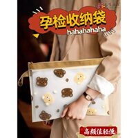 Túi lưu trữ khám thai cho bà bầu, túi hồ sơ trong suốt chống nước, túi zip A4, túi tài liệu, túi tổ chức, túi lưu trữ hồ sơ A5, túi xách cho phụ nữ mang thai, khám thai siêu âm B, sách tiêm chủng, hình thức cao cấp