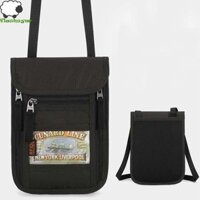 Túi lưu trữ xác thực FLASHSYNC, Ví đựng tiền xu dung tích lớn Túi đựng hộ chiếu RFID, Ngăn nhựa PVC chống mất chống thấm nước Túi đựng điện thoại Ví nam Nylon