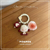 Túi Mặt Dây Chuyền Móc Khóa Dễ Thương mini3.17 Quà Tặng Sinh Nhật Điện Thoại Di Động Ngồi Tư Thế Ô Tô DIY Viên Handmade