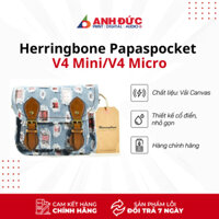 Túi máy ảnh Herringbone Papaspocket V4 Micro/ V4 Mini - Hàng Chính Hãng