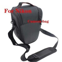 Túi Máy Ảnh SLR Cho Nikon D90 D750 D5600 D5300 D3100 D3200 D7100 Túi Đeo Vai Kỹ Thuật Số Túi Thiết Bị Chụp Ảnh Micro Đơn