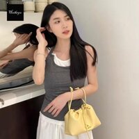 Túi mây dây rút TRABELE Phong cách Hàn Quốc Phụ nữ thanh lịch