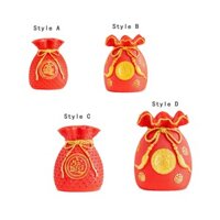 Túi May Mắn Bình Đựng Tiền Hình Phong Cách Trung Quốc Đạo Cụ Ảnh Túi May Mắn Bình Giàu Có Hình Bình Hoa Cho Kệ Văn Phòng