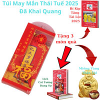 Túi May Mắn Thái Tuế 2025 Giải Hạn Cho Tuổi Dần Thân Tỵ Hợi Năm Ất Tỵ 2025