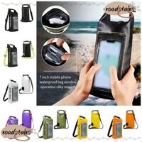 Túi Messenger ROADSTALIS 2L, Túi chống nước bơi bằng nhựa PVC thể thao, Túi điện thoại di động ngoài trời 2 trong 1 đi biển