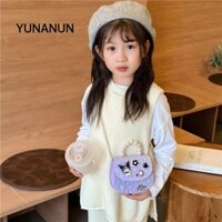 Túi Messenger trẻ em YUNAUN, Túi xách Chain Kitty, Ví đựng tiền xu cầm tay Kuromi Cinnamoroll