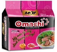 Túi Mì Omachi Sườn heo - 5 Gói - Date Tháng 5/2023