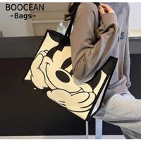 Túi Mickey BOOCEAN, Túi xách công sở nữ hoạt hình dễ thương, Túi đeo vai hộp quà di động dung tích lớn