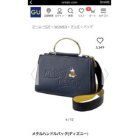 Túi Mickey da mềm Uniqlo chính hãng xách tay từ Nhật