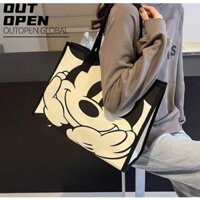 Túi Mickey, Túi xách làm việc đa năng hoạt hình dễ thương, Hộp quà di động Túi đeo vai nữ