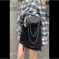 TÚI MINI DA CÁ SẤU DÂY XÍCH NEW