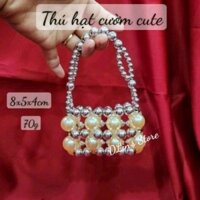 Túi mini kết bằng hạt cườm nhiều mẫu