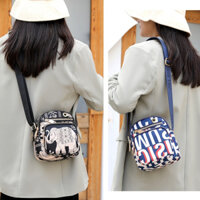 Túi mini thời trang túi xách nữ đeo chéo vai phong cách hàn quốc họa tiết nổi bật K-911-2