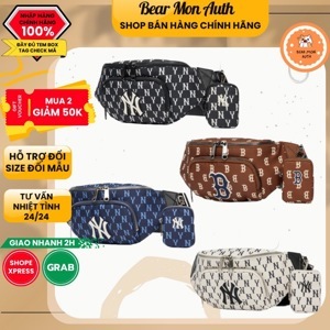Túi MLB monogram hip sack new york yankees 3AHSM012N