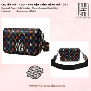 Túi MLB Monogram Rainbow Hoodie New York Yankees 32BGPC111