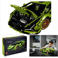 [tui mo]  LEGO® Technic™ 42115 mô hình  siêu xe Lamborghini Sian FKP 37 có thể nâng cấp điều khiển từ xa RC